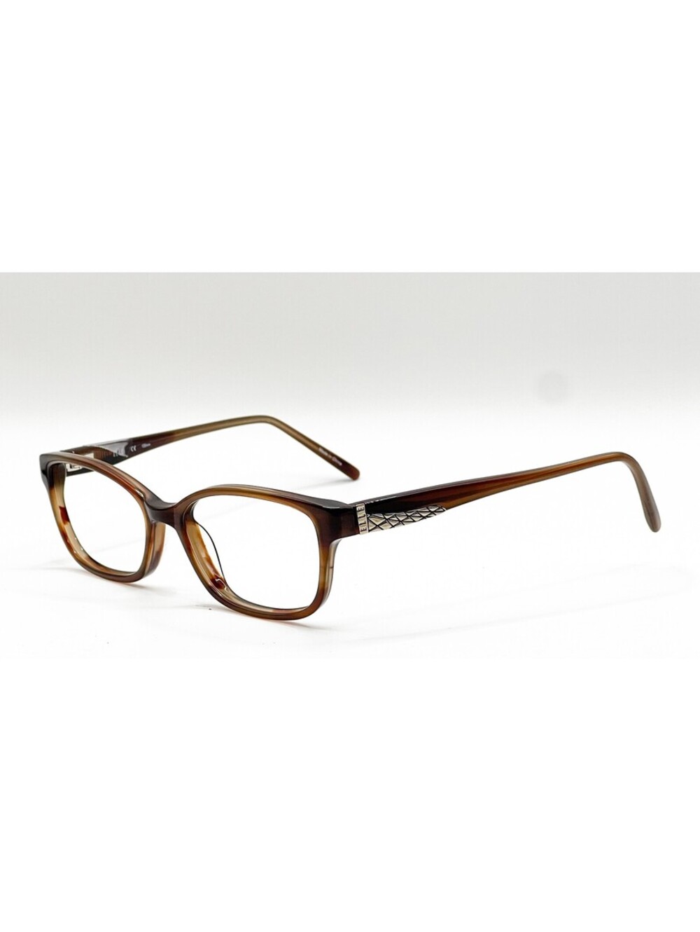 Elle EL13377 BR Brown Cat Eye Authentic Eyeglass Frames 52-16-135